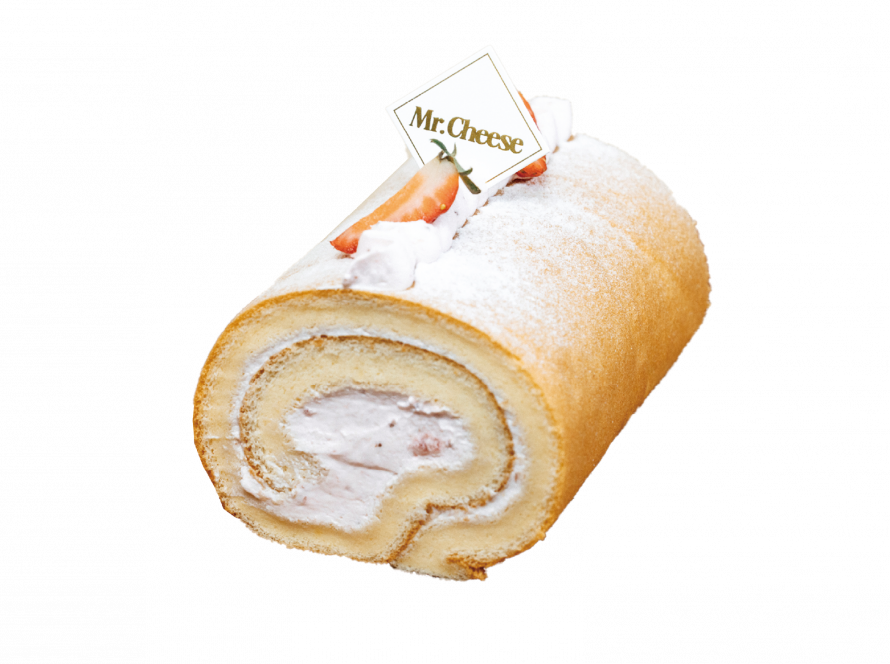 Strawberry Swiss Roll